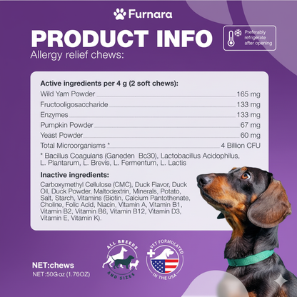 Furnara™ Allergy & Itch Relief Chews