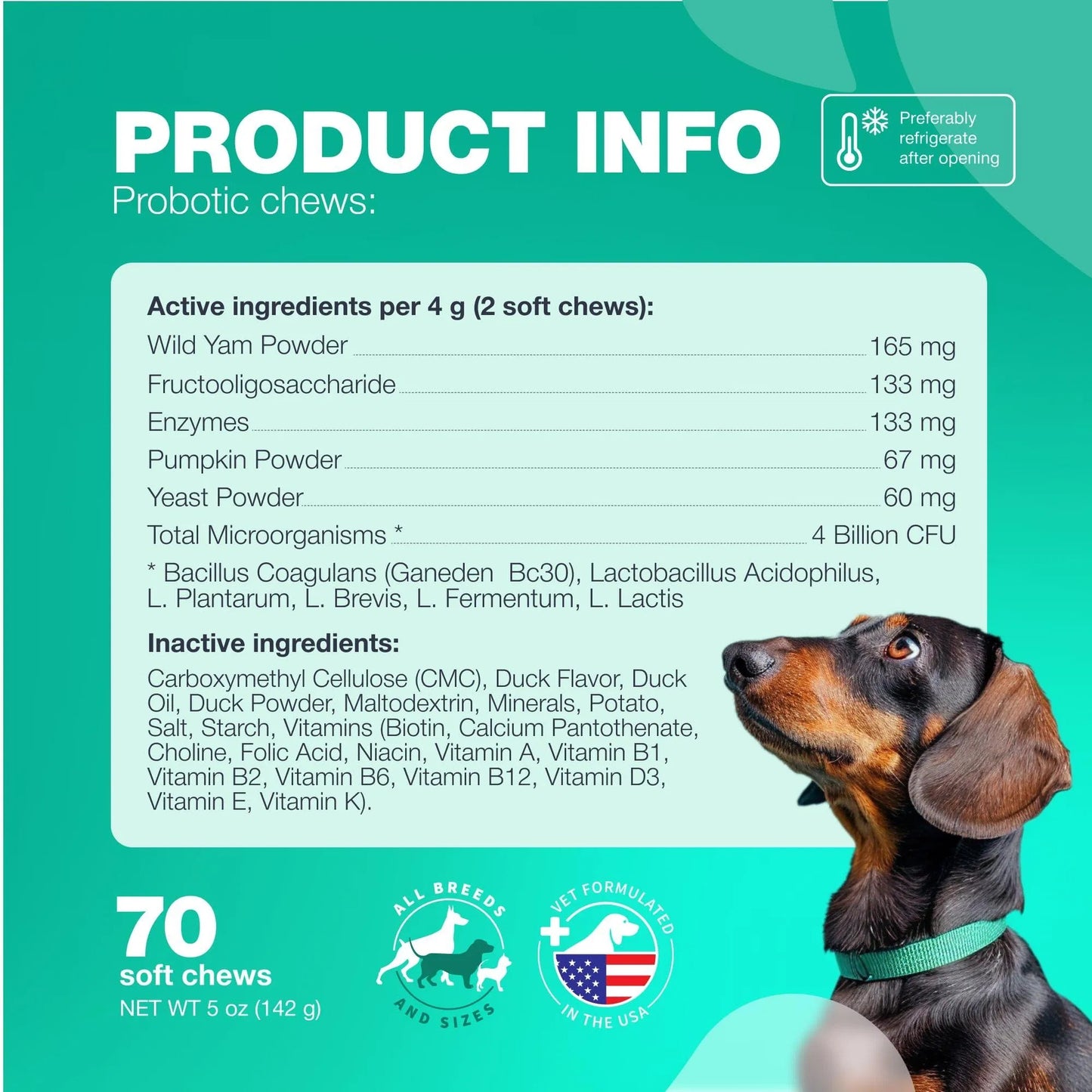Furnara™ Chewia Probiotic Chews For Dogs