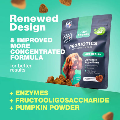 Furnara™ Chewia Probiotic Chews For Dogs