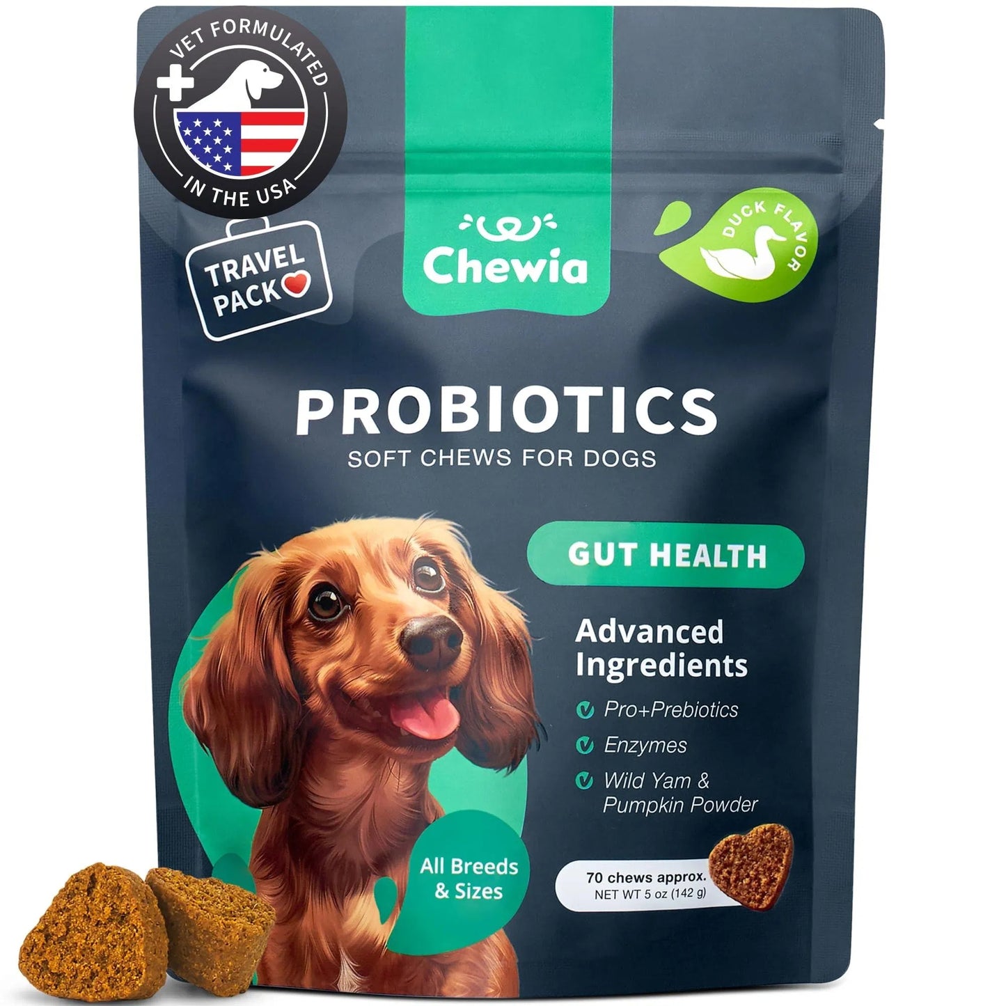 Furnara™ Chewia Probiotic Chews For Dogs